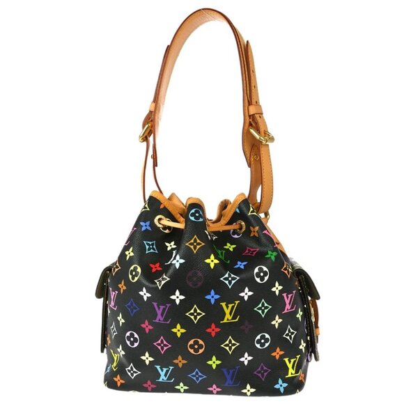 Louis Vuitton Multicolor Petite Noe Drawstring Shoulder Bag M42230 CA3089 166100 - Picture 5 of 10